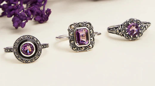 Women of February - Amethyst Birthstone