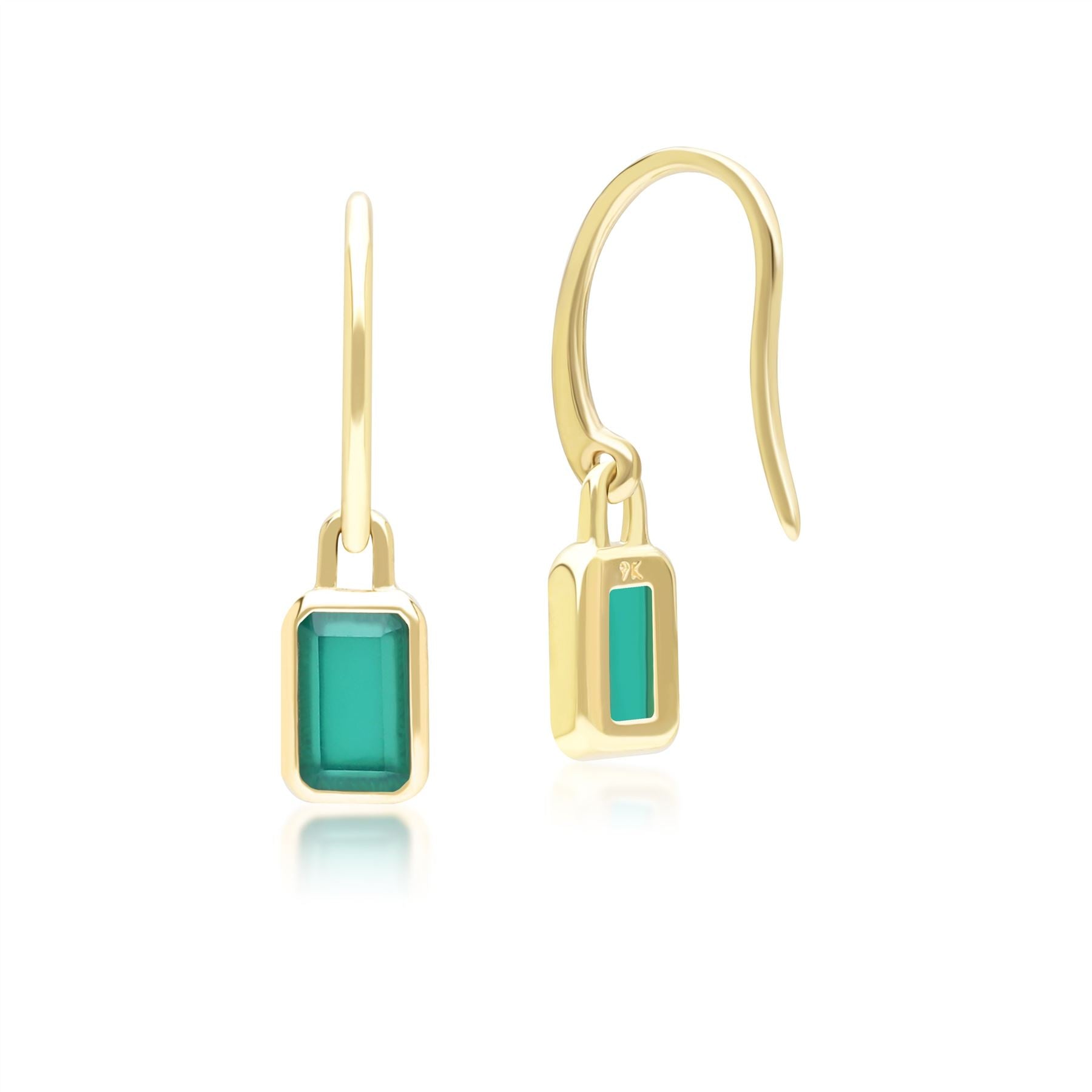 classic-baguette-chalcedony-drop-earrings-in-9ct-yellow-gold-135e1887019 Side