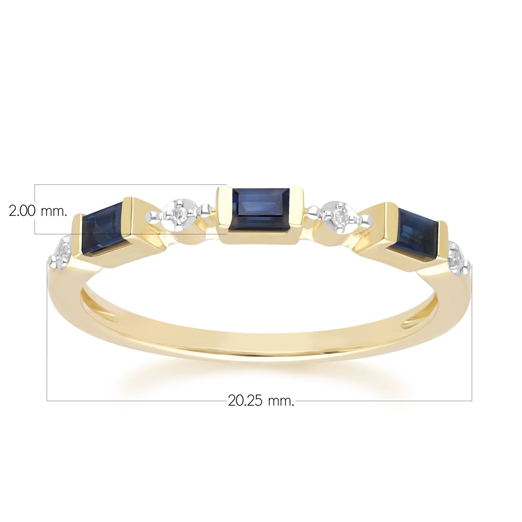 classic-baguette-sapphire-diamond-eternity-ring-in-9ct-yellow-gold-135r2113039 Dimensions