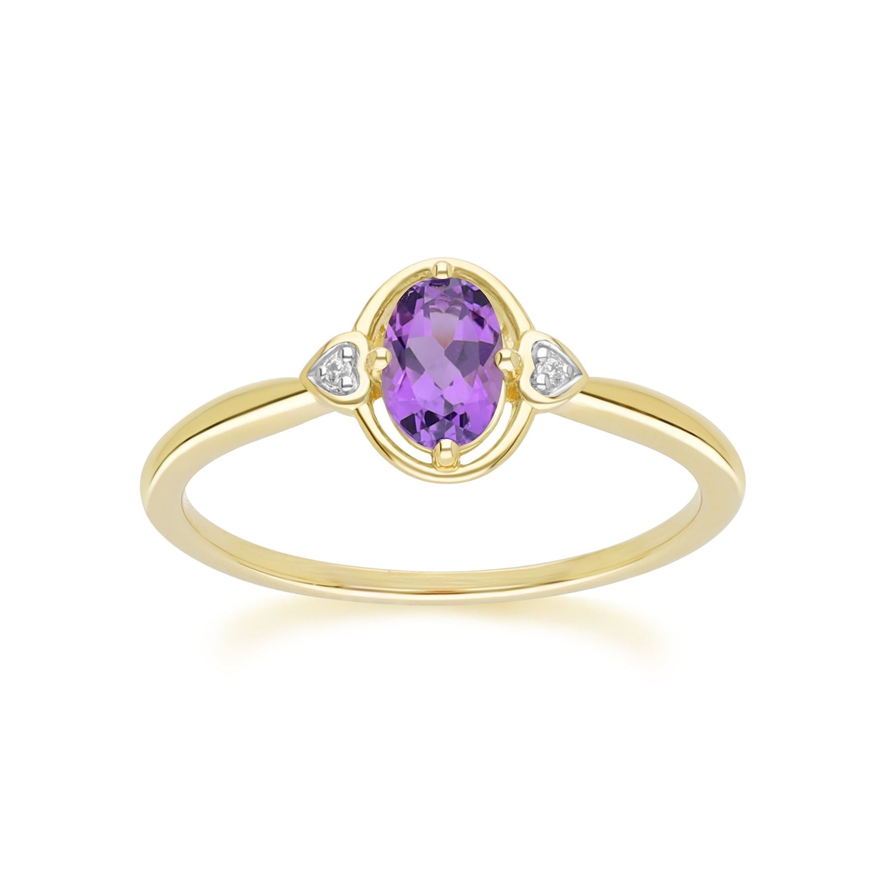 classic-oval-amethyst-diamond-heart-ring-in-9ct-yellow-gold-135r2138019